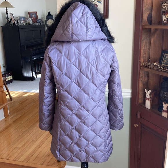 Kenneth Cole Reaction silver/gray winter coat - Picture 3 of 10